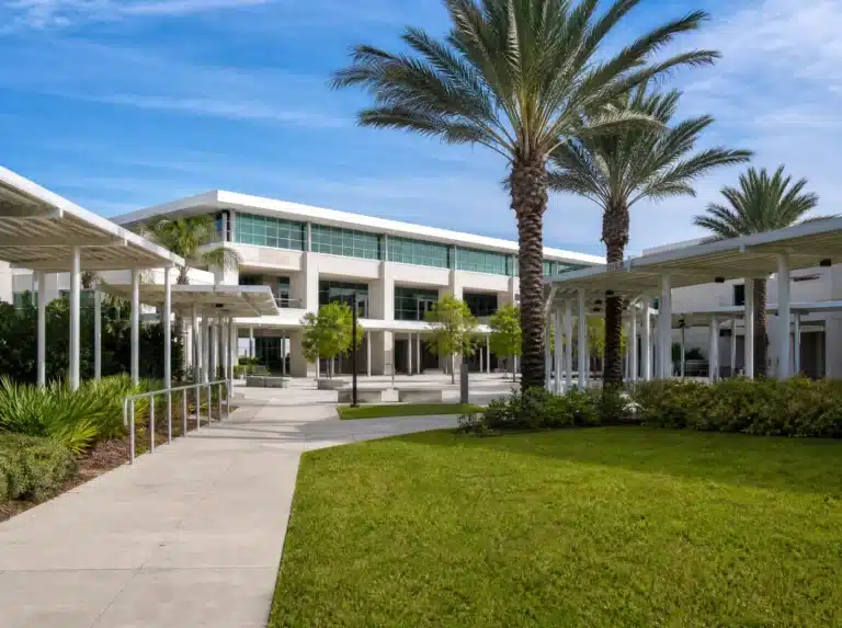 School campus building